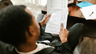 account overview details summary